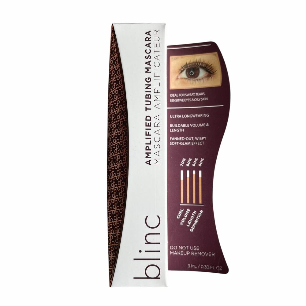 NWT! Blinc Amplified Tubing Mascara Black